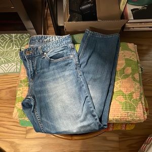 Gap 1969 real straight above ankle jeans